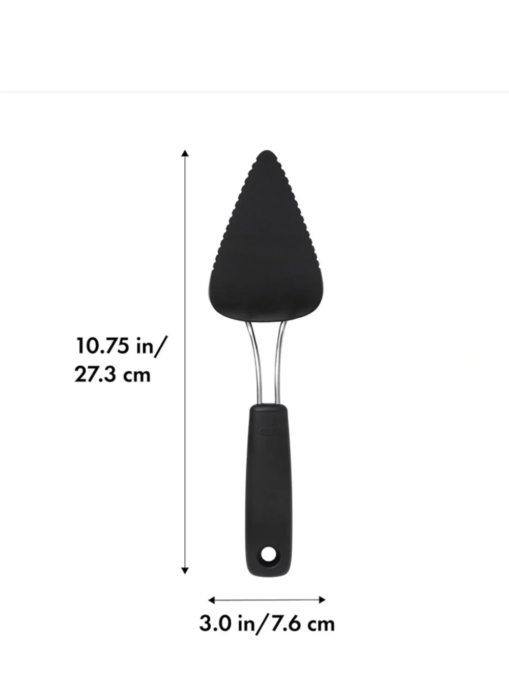 ⭐️ 3/$15 • Oxo • Good Grips• Black Nylon • Flexible Pie Server